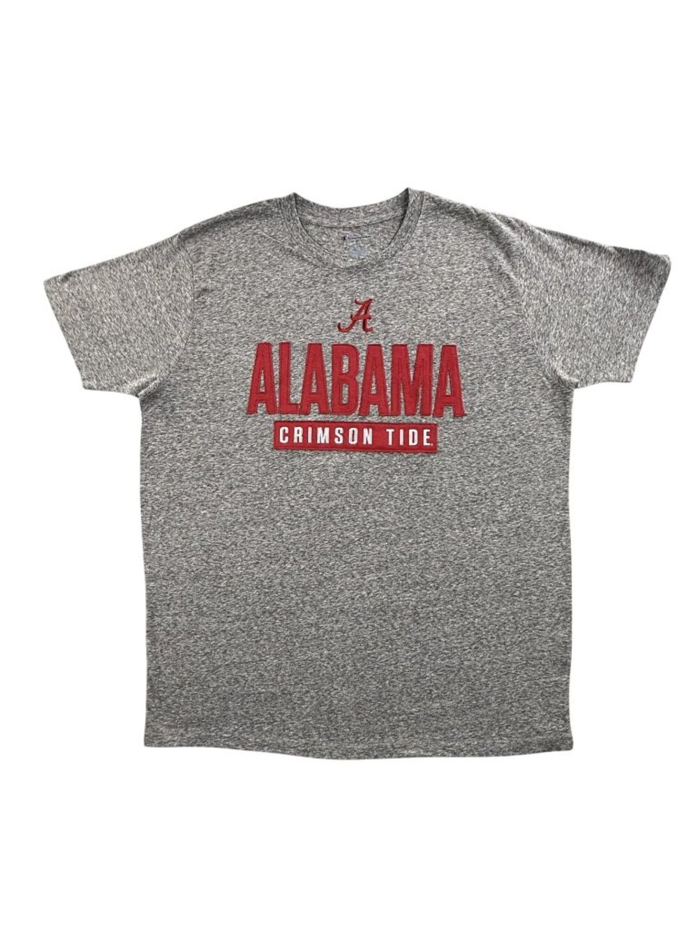 Alabama Crimson Tide Shirt Mens XL Gray NCAA Football Champion Tee Embroidered